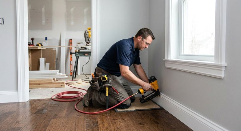 Chair Rail Installation in Kansas City, KS