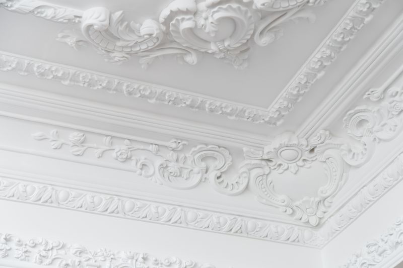 Decorative Ceiling with Moldings