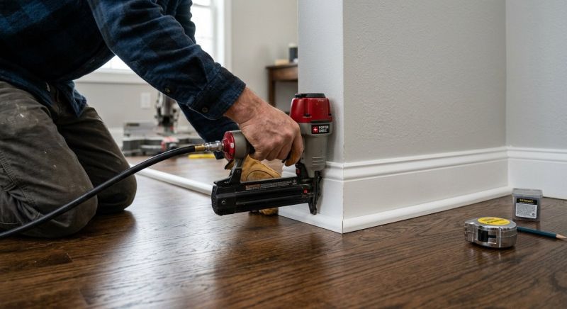 Shoe Molding Installation in Wilmington, NC