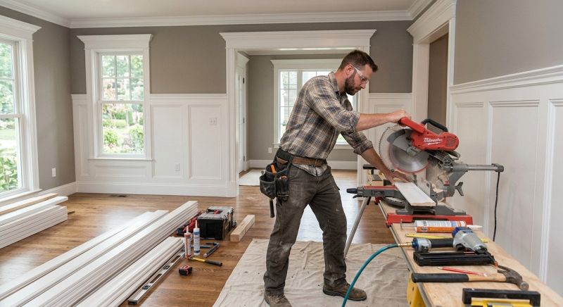 Trim Installation in Wilmington, NC